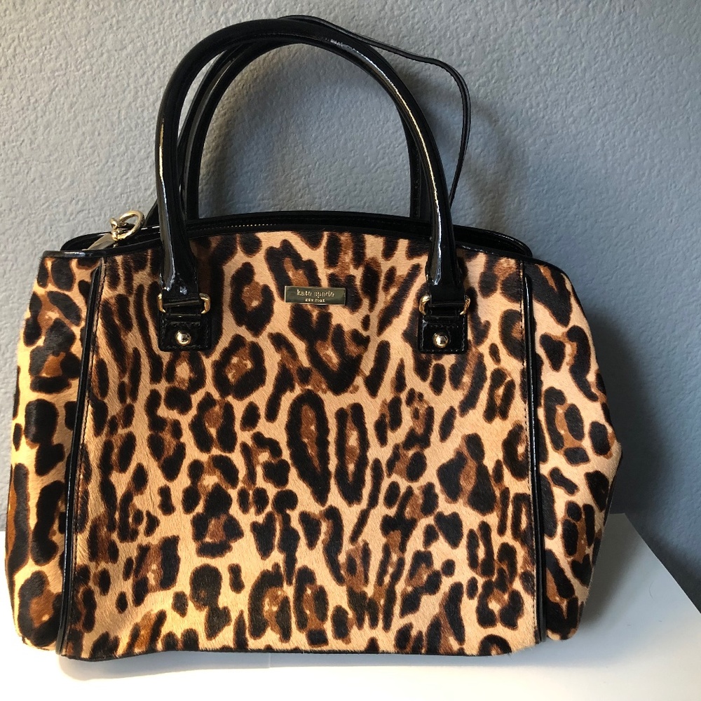 Kate spade Chateau Hills Sloan HairCalf Satchel Large